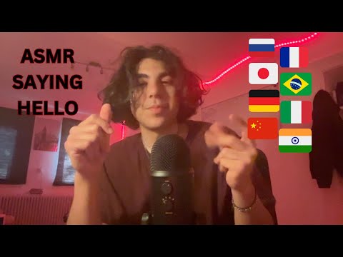 ASMR Hello in Different Languages for your Relaxation