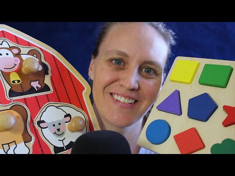 ASMR Over-Explaining a Wooden Puzzle #2 | Super Tingly Wood Sounds | Whispered