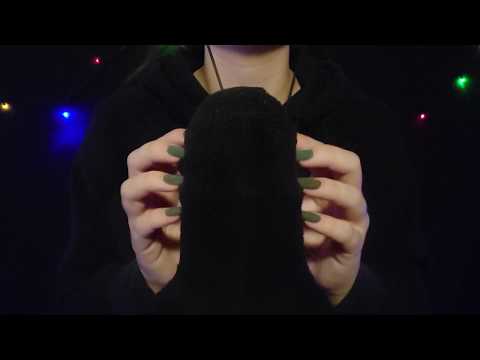 ASMR - Fluffy Socks (Scratching & Microphone Rubbing) [No Talking]