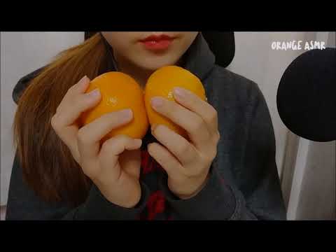 ASMR Tangerine 귤 / 까는소리 좋아효 !!! 이팅사운드 노토킹 먹방 mandarin orange No talking Eating Sounds Mukbang