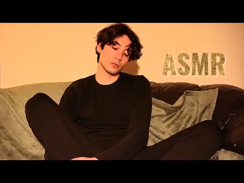 ASMR Male Intimate Comfort | Close Whisper, Mouth Sounds, Touching