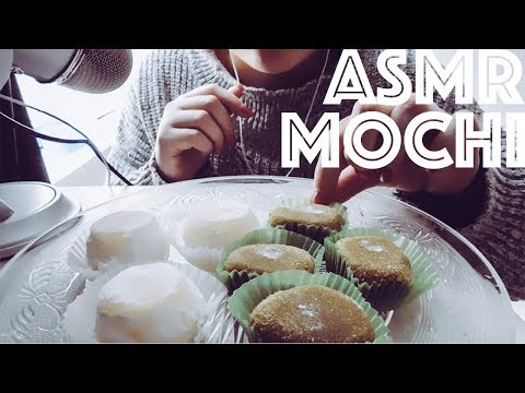 ASMR MOCHI & MOCHI ICE-CREAM  (EATING SOUNDS)⎢NO TALKING