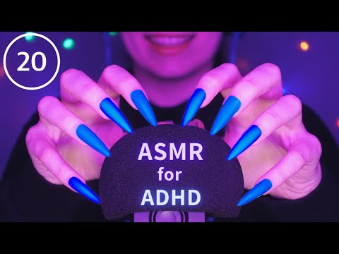 ASMR Scratching & Tapping That Changes Every 20 Seconds | ASMR for ADHD - No Talking
