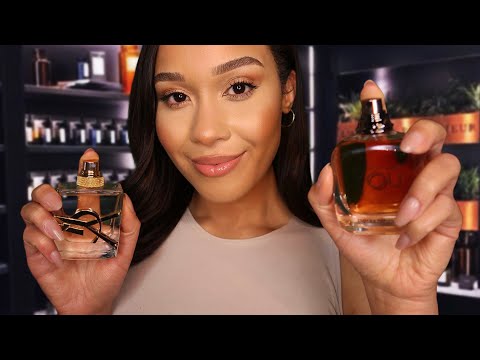 ASMR The Perfume Shop Roleplay 😴 SO RELAXING | Bottle Spraying, Tapping, Whispers