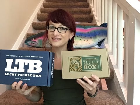 ASMR Unboxing Mystery And Lucky Tackle Box Softly Spoken Fishing Lures