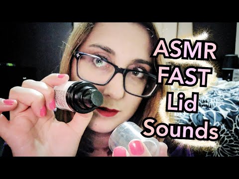 ASMR Fast Lid Sounds ~ Tapping, Jangling, Fiddling  (Scout Custom)