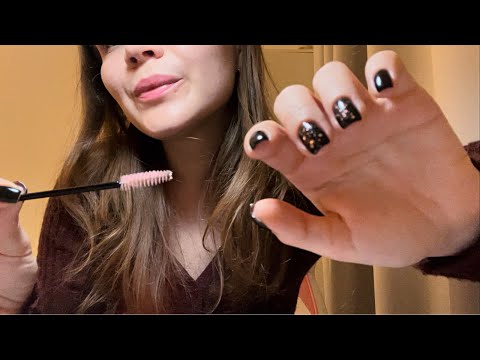 LoFi Asmr | Cleaning UpClosed Your Lashes 🌟 Inaudible , Tk Tk, Wet Mouth Sounds , Spoolie