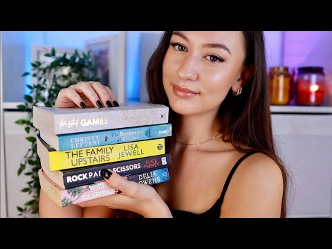 ASMR Relaxing Book Haul & Recommendations 📚 Whispering, Tapping, Page Turning