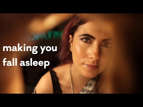 ASMR | Making you fall asleep * Brushing * Singing * Kissing