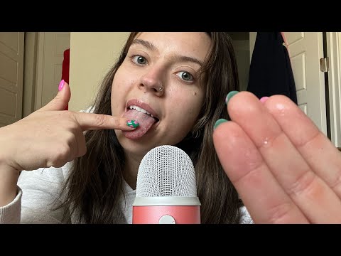 ASMR| Spit Painting Trigger Words On You! Whispered Trigger Words