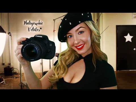 ASMR CHEEKY FRENCH PHOTOSHOOT | Unpredictable Roleplay