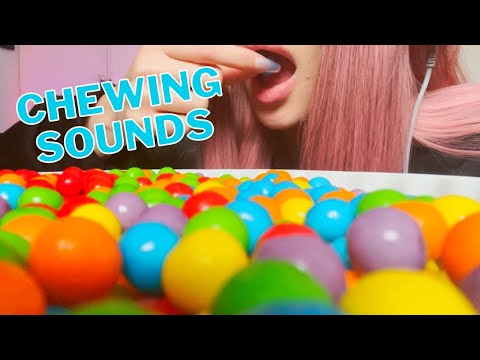 ASMR 1 HOUR OF CHEWING GUM | LOUD CHEWING SOUNDS