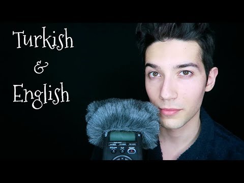 ASMR Turkish & English Trigger Words for Sleep