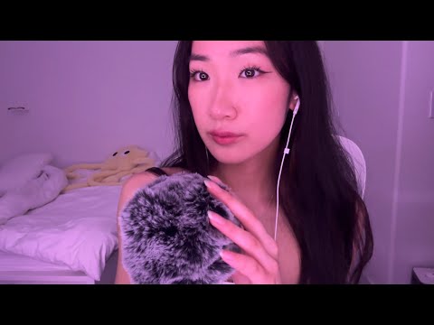 ASMR mic touching, blowing, scratching and tapping