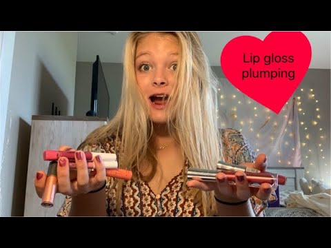 Asmr lip gloss pumping (very little talking)