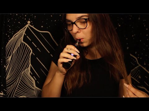 Chill Hangout ASMR: Whispers, Hand Movements & Vape Sounds ☁️