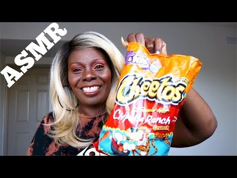 Lips Smacking/Crunchy Flamin Chipotle Cheetos ASMR Eating Sounds