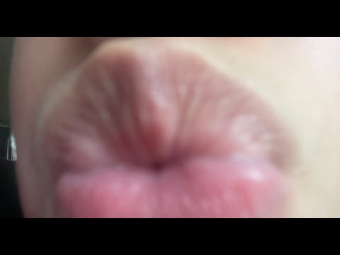 Kisses ASMR + Nature Sounds (Close up, mouth sounds)