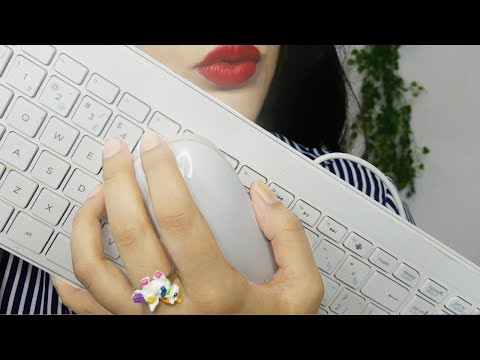 ASMR Keyboard Typing and Mouse 3DIO BINAURAL