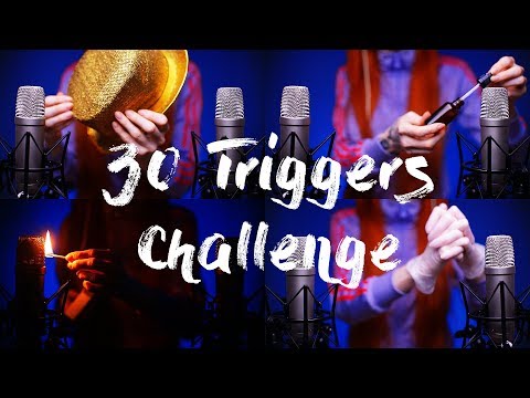 ASMR - 30 Triggers in 30 Minutes Challenge Tag
