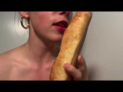 ASMR Food Porn-How to Eat Bread and Not Gain Weight
