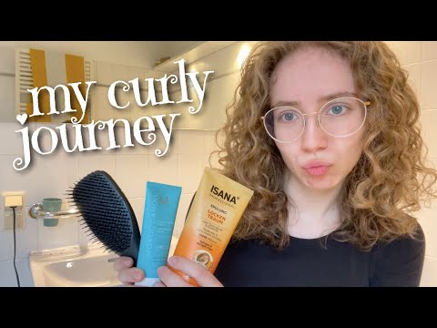 ASMR: My Curly Hair Journey 👩🏼‍🦱🤎 Step-by-Step wash day + products  (whispered)