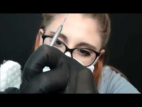 SUPER TINGLY ASMR Dental Cleaning-Personal Attention-Up Close-Medical Examination