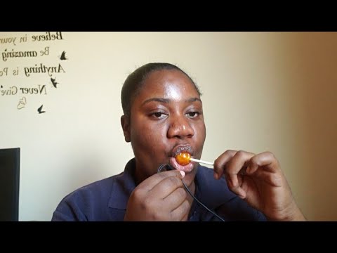 Lollipop licking and sucking intense mouth sounds ASMR MUKBANG very satisfying