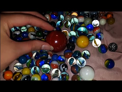 ASMR with marbles