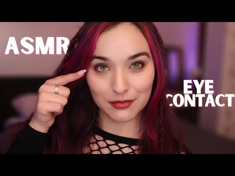 ASMR Focus and Maintain Eye Contact Triggers to Distract You | Sleep Instructions