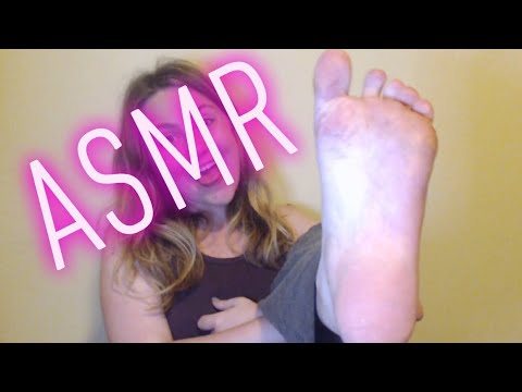 [ASMR] Feet Peeling, Cleaning & Exfoliating
