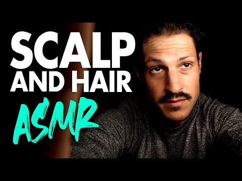 [ASMR] Scalp & Hair Treatment | Brushing | Close Up | Soft Spoken | Liquid Sounds