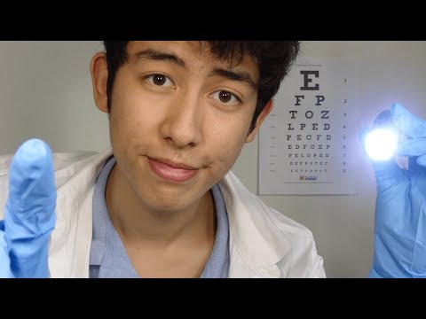 ASMR - EYE EXAM