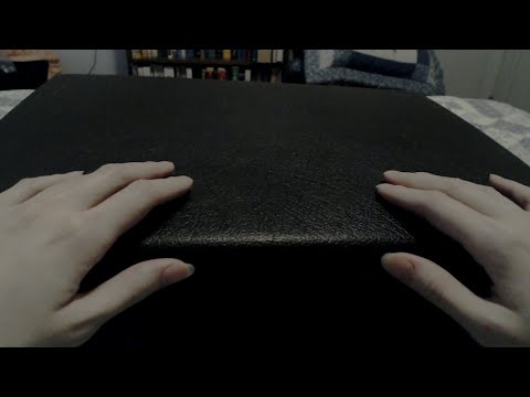 [ASMR] Tapping/Scratching on Hard Suitcase with Mics Inside (No Talking)