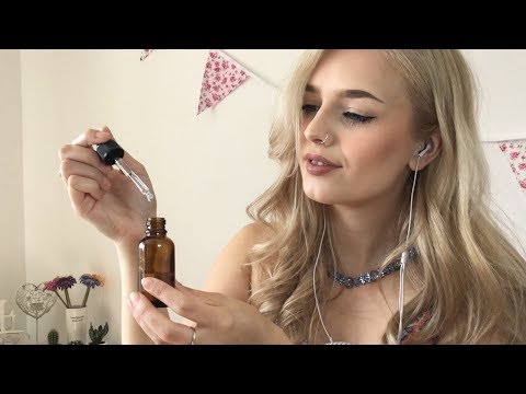 ASMR | Delicate Glass Dropper Tingles (Tapping, Lid Sounds, Bubbles & Water Drops)