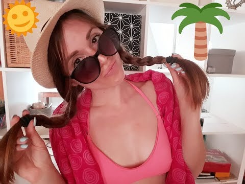 ASMR how to get ready for SUMMER - show and tell - whispered