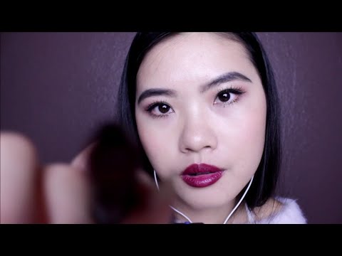 ASMR ~ Applying Lipgloss/Lipstick on You and Me (Whispered Personal Attention)
