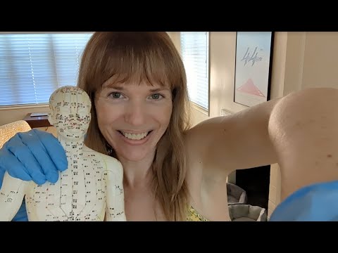 ASMR Fast and Aggressive Massage (on Your Body and an Acupuncture Doll!)