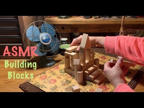 ASMR Request/Wood sounds/Building blocks(No talking)