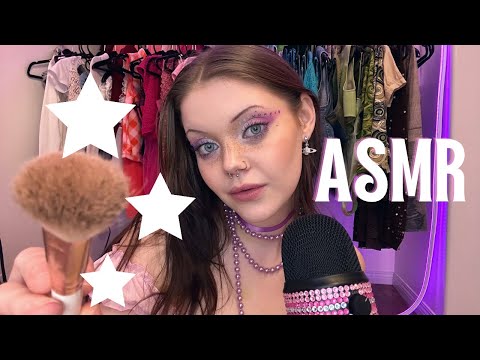 ASMR RP | Doing Your Makeup For New Years ✨ Personal Attention, Tapping, & Up-Close Whispers 🤍💫