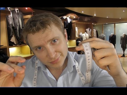 ASMR - Suit Fitting Roleplay