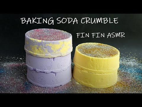 ASMR : Baking Soda Crumble | New Try #205