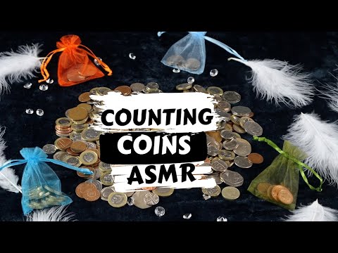 Coin Counting ASMR (tingly sounds, no talking)