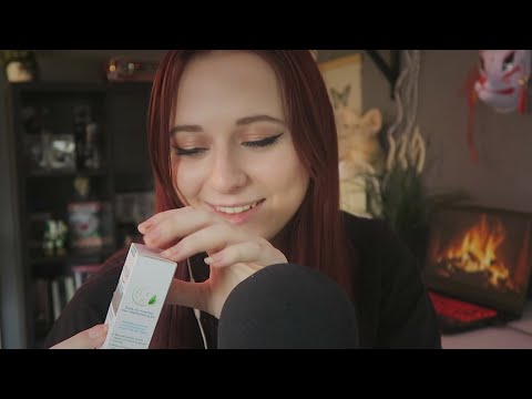 [ASMR] Tapping & Reading Skincare Products (Shoplog)