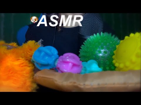 ASMR feito em brinquedos de Cachorro🐶 /Obg pelos novos inscritos e coments🥺marquei alguns😍8:50