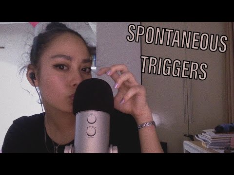 Unpredictable ASMR | Spontaneous Triggers