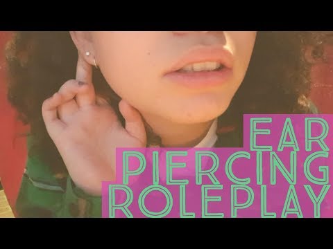 💍ASMR BITCHY Ear Piercing Roleplay + Ear To Ear Orgasm 👂