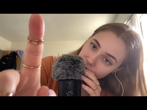 ASMR positive affirmations + deep breathing 💕 personal attention, visual triggers, whispers
