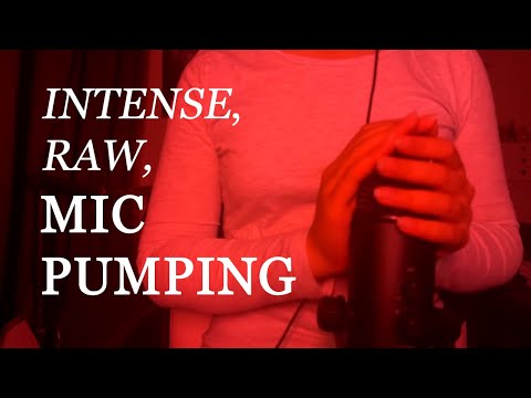 [ASMR] RAW mic pumping, swirling, scratching (and some whispering)