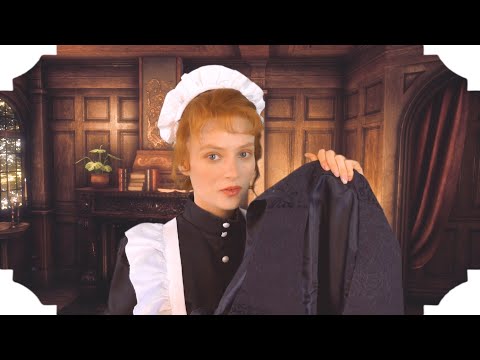 ASMR for Victorian Gentlemen. Preparing clothes, Dressing you